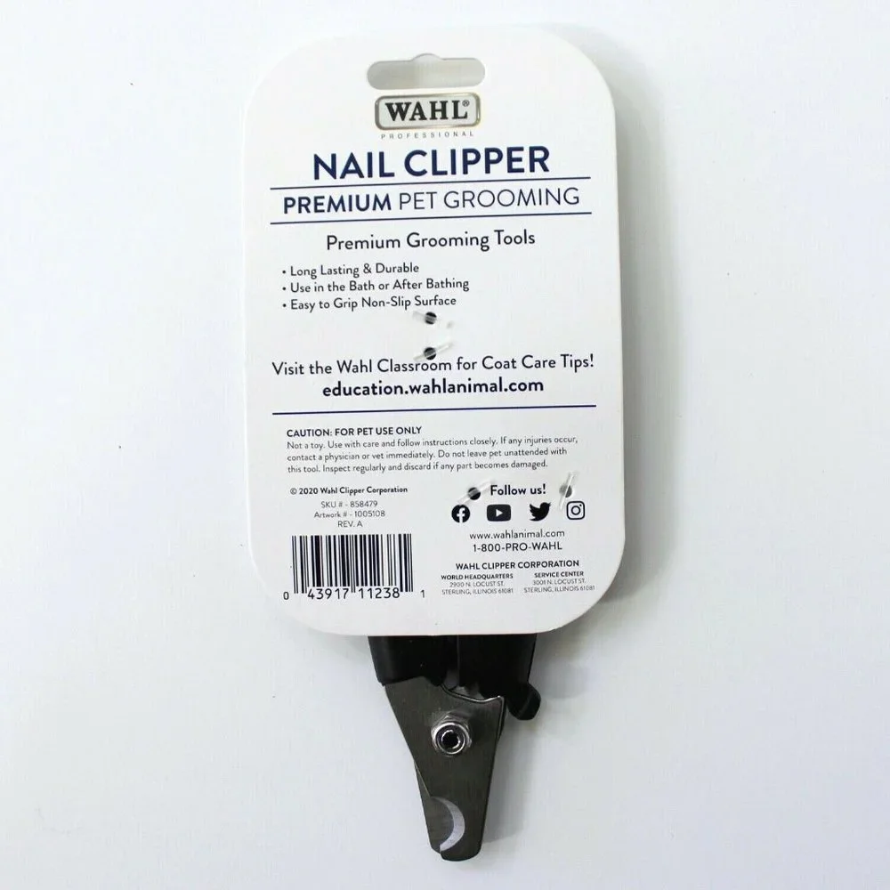 WAHL Nail Clipper Premium Dog Grooming New